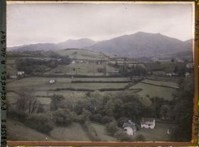 Image représentant France, St Jean Pied de Port, Panorama pris des hauteurs de la Citadelle