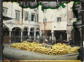 Image représentant Marché aux pastèques jaunes