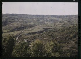 Image représentant Panorama route de Villefranche prise à l'ouest du Château