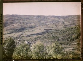 Image représentant Panorama route de Villefranche prise à l'ouest du Château