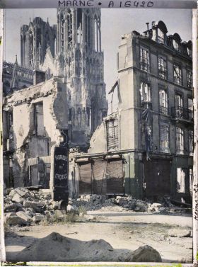 Image représentant France , Reims, Rue du Préau