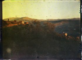 Image représentant Vue vers l'est au crépuscule
