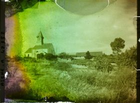 Image représentant France, Celles s/Aisne, Vue vers l'Eglise reconstruite