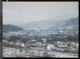 Image représentant Panorama de la ville pris depuis la terrasse de l'hôtel Miyako