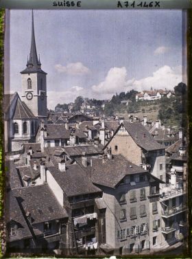 Image représentant La Nydeggkirche et le quartier de la Matte
