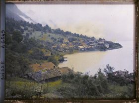 Image représentant Panorama sur la lac de Brienz et du village d'Oberried