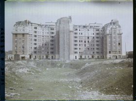 Image représentant Démolition des fortifications et reconstruction d'immeubles (HBM), porte d'Orléans