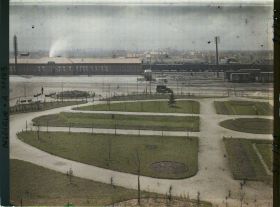 Image représentant Belgique, Ypres, Panorama sur le Square de la Gare