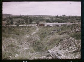 Image représentant France, Boureuil Secteur de Vauquois, Vue de l'ancienne petite Boureuil, sortie vers la route de Varennes