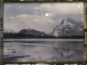 Image représentant Canada, Banff, Lac Vermillon, Mt Rundle et Mt Tunnel