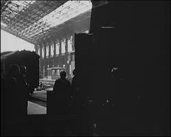 Image représentant Cercueil de l'Impératrice Eugénie à la gare d'Austerlitz