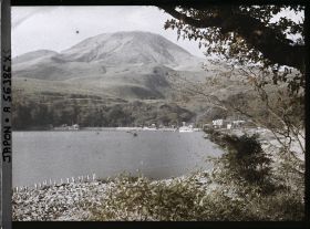 Image représentant Vue sur le mont Komagatake, le lac Ashinoko et la ville de Moto-Hakone