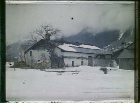 Image représentant France Les Alpes, Barats, Chamonix - Type d'ancienne Maison, Village des Barats