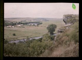 Image représentant France, St Mihiel, Vue générale vers le fort et le Village des Paroches