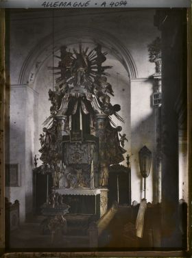 Image représentant Bavière, Bayreuth, Près Bayreuth: l'Eglise de Berneek