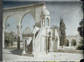 Image représentant Un mihrab sur le Haram Es Shérif