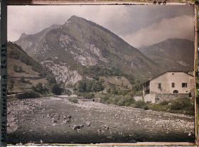 Image représentant France, Vallée d'Ossau, Vallée d'Ossau Le Gave d'Ossau à Laruns