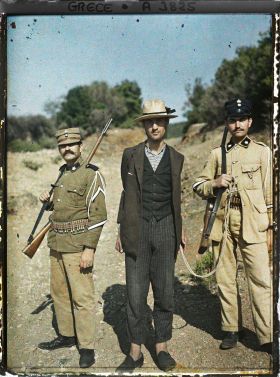 Image représentant Mont Athos, Capture d'un brigand par la Gendarmerie Grecque