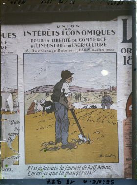 Image représentant Affiche de l'Union des Intérêts Economiques pour la liberté du commerce, de l'industrie et de l'agriculture