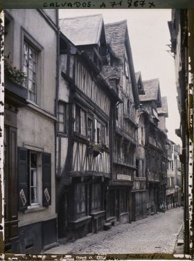 Image représentant Maisons à colombages dans la rue aux Fèvres