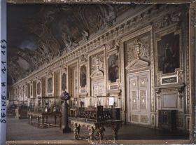 Image représentant La galerie d'Apollon, musée du Louvre