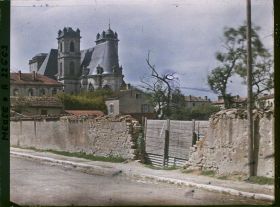 Image représentant France, St Mihiel, Vue sur l'abside de St Michel