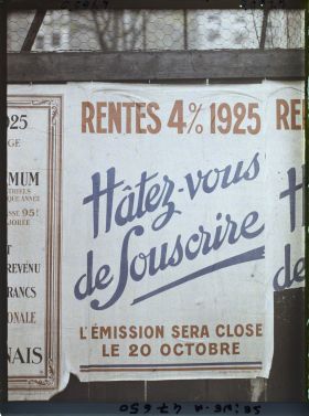 Image représentant Affiches de l'emprunt, "Hâtez-vous de souscrire"