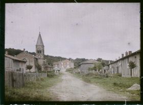 Image représentant France, Le Neufour Meuse (97H), Rue Haute, anciennes et nouvelles Constructions