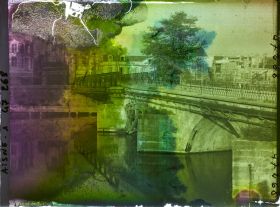 Image représentant France, Soissons, Vieux Pont vu vers la rive gauche