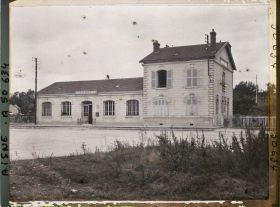 Image représentant France, Crouy, La Gare