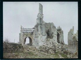Image représentant France, Thiescourt, Guerre : L'Eglise de Thiescourt