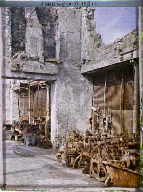 Image représentant Chez un ferrailleur, rue Cérès