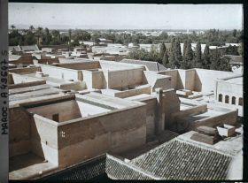 Image représentant Panorama de la ville en direction du nord avec vue sur la palmeraie
