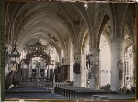 Image représentant France, Dun s/Meuse, Intérieur de l'Eglise la grande nef
