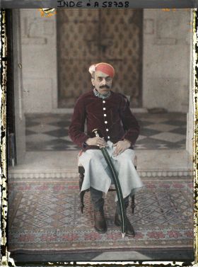 Image représentant Le prince rajpoute héritier du Mewar, Maharana Bhupal Singh (1884-1955)