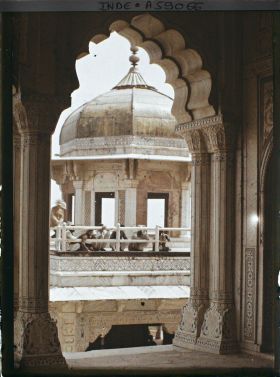 Image représentant La tour du Jasmin (Musamman Burj) dans le fort Rouge (Lal Qila)