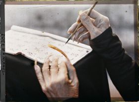 Image représentant Les mains d'un lettré