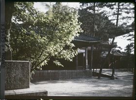 Image représentant Sanctuaire Yasaka-jinja : porte d'entrée sud