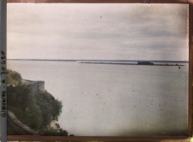 Image représentant France, Blaye, Vue s/la Gironde prise de la Citadelle
