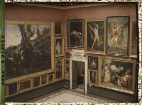 Image représentant Une salle des peintures du musée des Beaux-Arts