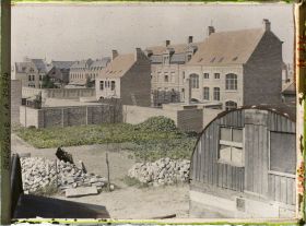 Image représentant Belgique, Ypres, Une vue s/ de nouvelles maisons