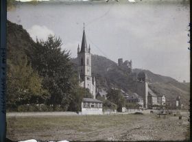 Image représentant Allemagne, Oberwesel, Une vue s/ les quais
