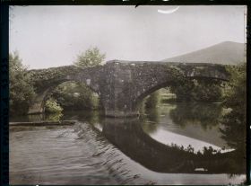Image représentant France, Ascain, Le Pont Romain