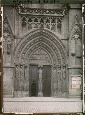 Image représentant France, Bordeaux, Cathédrale partie Nord
