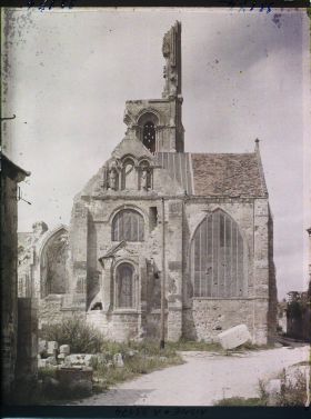 Image représentant France, Vailly- s/Aisne, Abside de l' Eglise