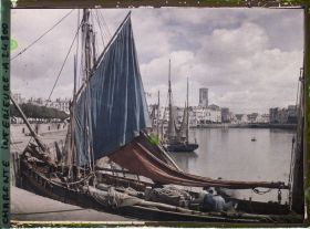Image représentant Bateaux de pêche dans le port