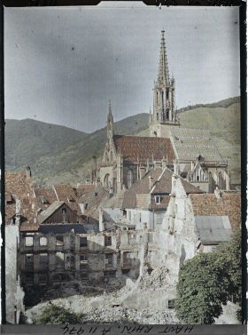 Image représentant Ruines aux abords de l'église de Thann