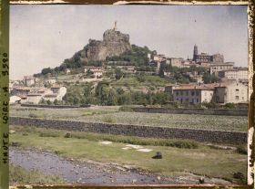 Image représentant Vue de la ville prise des bords de la Borne prise du Pont-Vieux
