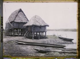 Image représentant Cases sur pilotis, village lacustre