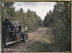 Image représentant Voiture des voyageurs sur la grand-route de Mora à Leskand
